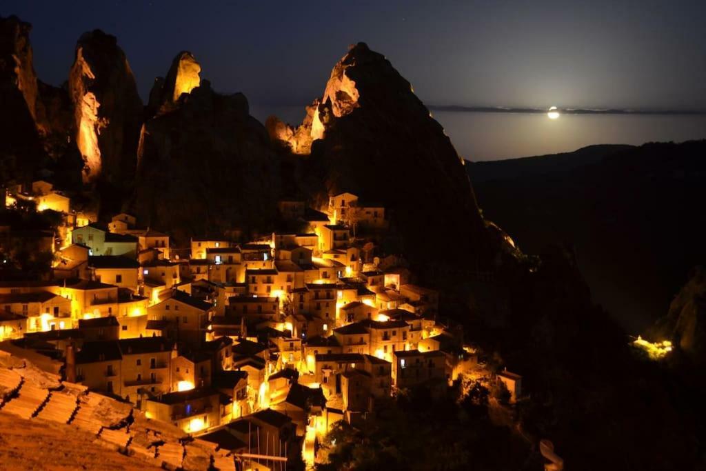 Casa Contadina Apartman Castelmezzano Kültér fotó